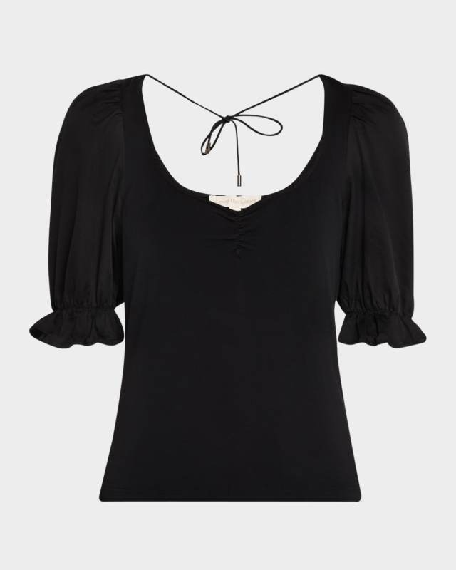 Anda Puff-Sleeve Top